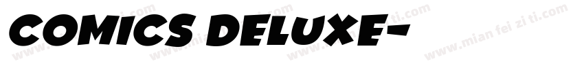 comics deluxe字体转换